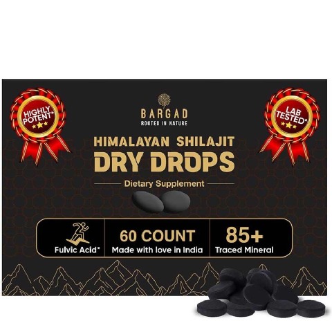 1 - Bargad Himalayan Shilajit Dry Drops, 60 tablet(s)