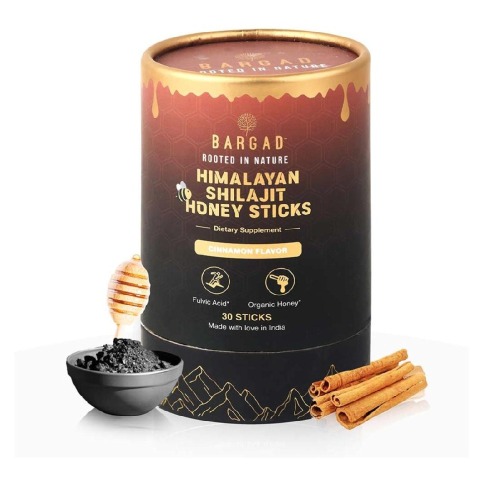 Bargad Himalayan Shilajit Honey Sticks Cinnamon Flavour,  30 Stick(s) 