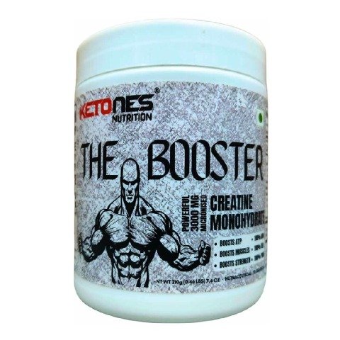 1 - Ketones The Booster Creatine Monohydrate,  Unflavoured  0.46 lb 