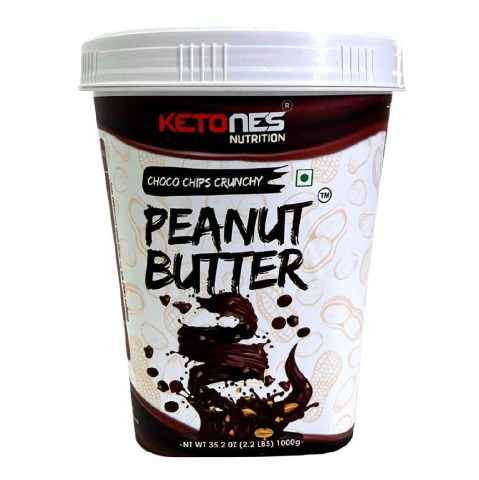1 - Ketones Peanut Butter,  1 kg  Choco Chips Crunchy 