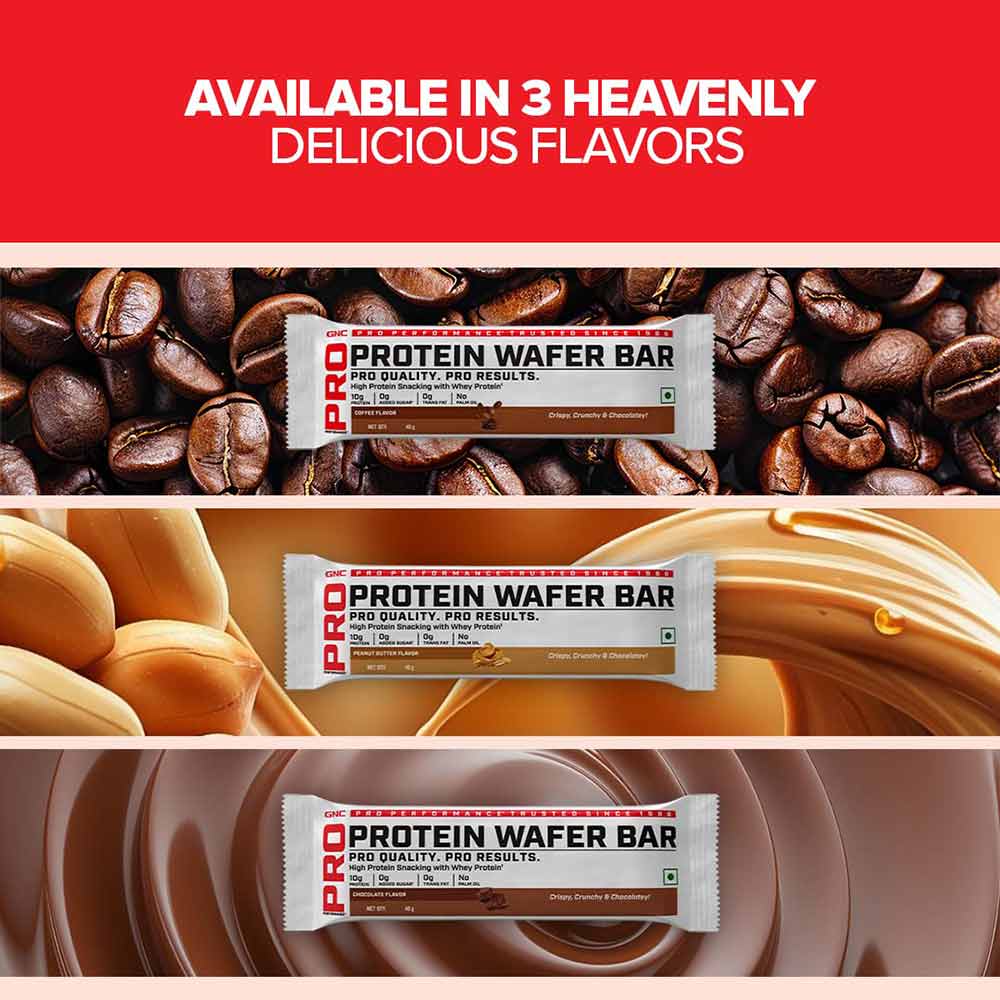9 - GNC Pro Performance Protein Wafer Bar,  10 bar(s)  Chocolate 