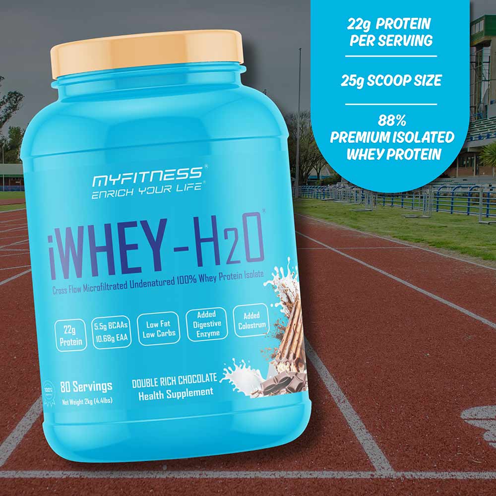7 - Myfitness iWHEY- H2O,  4.4 lb  Strawberry Creme 