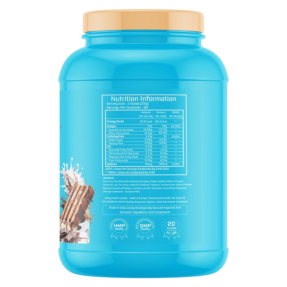 3 - Myfitness iWHEY- H2O,  4.4 lb  Double Rich Chocolate 