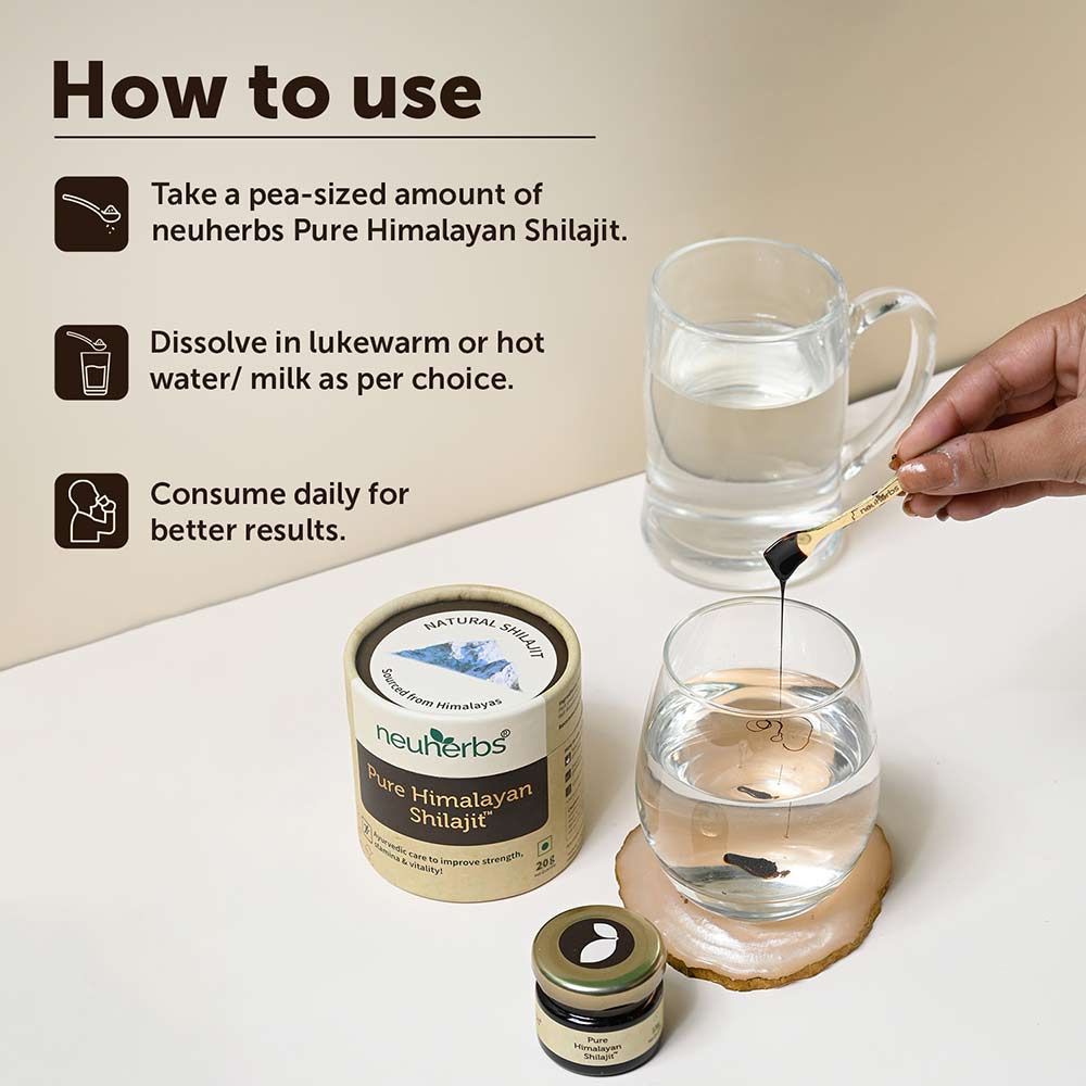 7 - Neuherbs Pure Himalayan Shilajit,  20 g 