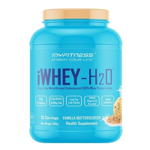 1 - Myfitness iWHEY- H2O,  1.1 lb  Vanilla Butterscotch 
