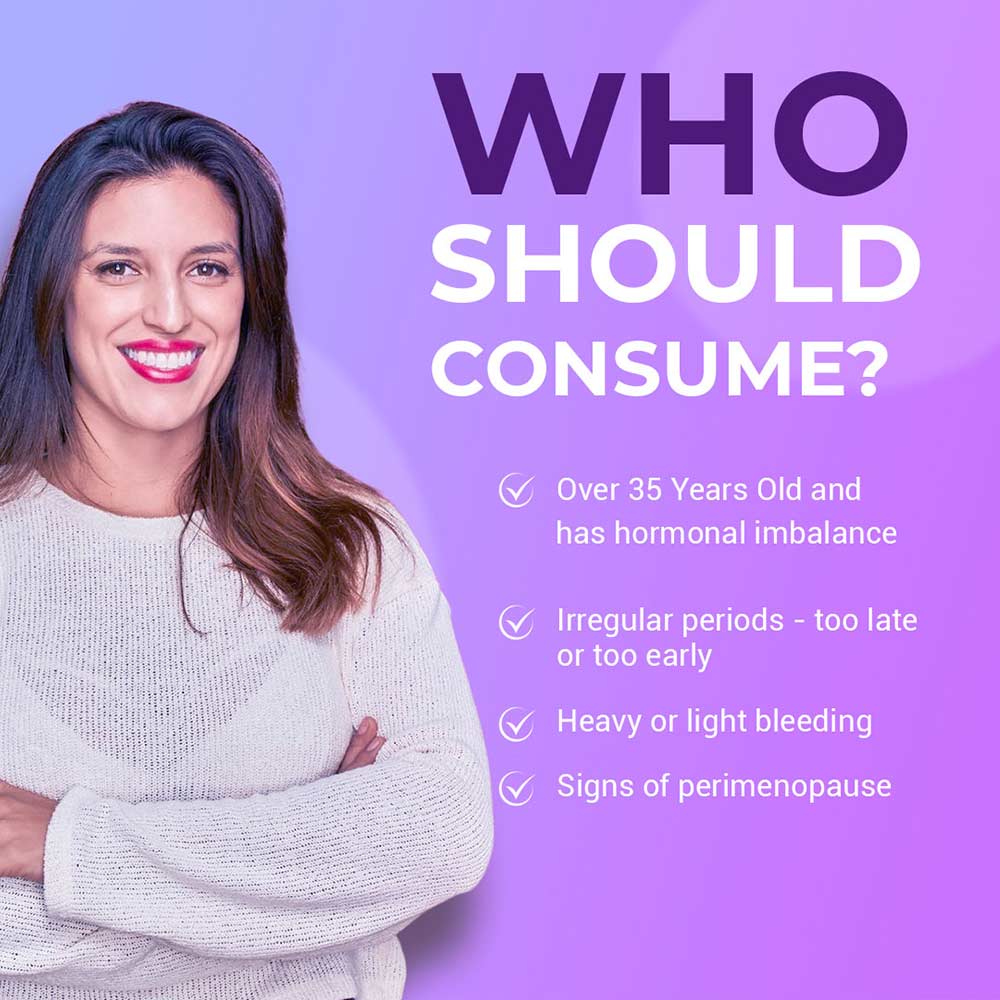 9 - CUREFOREVER Womaneya Menopause Care,  60 veggie capsule(s)  Unflavoured 