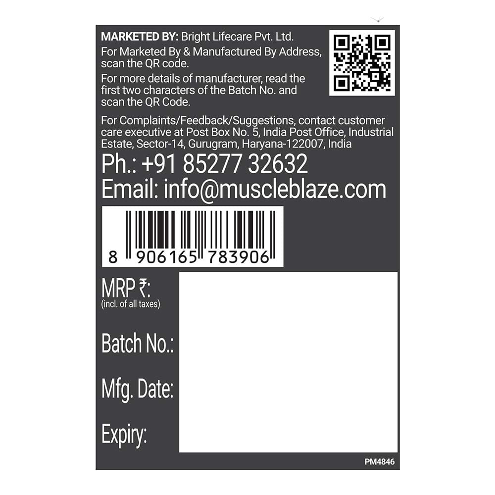 7 - MuscleBlaze Biozyme Performance Whey,  8.8 lb  Blue Tokai Coffee