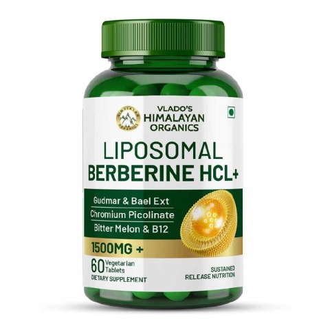 1 - Vlado's Himalayan Organics Liposomal Berberine HCL+,  60 tablet(s) 