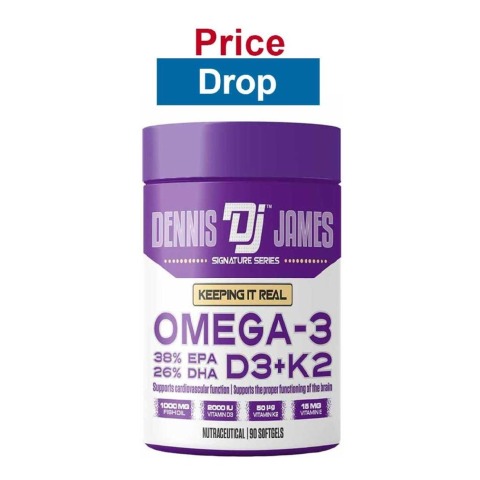 Dennis James Signature Series Omega-3,  90 softgels 