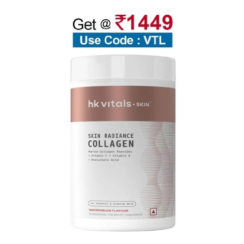 HealthKart HK Vitals Skin Radiance Collagen,  400 g  Watermelon 
