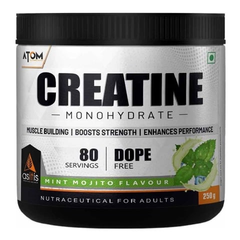 1 - AS-IT-IS Nutrition ATOM Creatine Monohydrate,  Mint Mojito  0.55 lb 