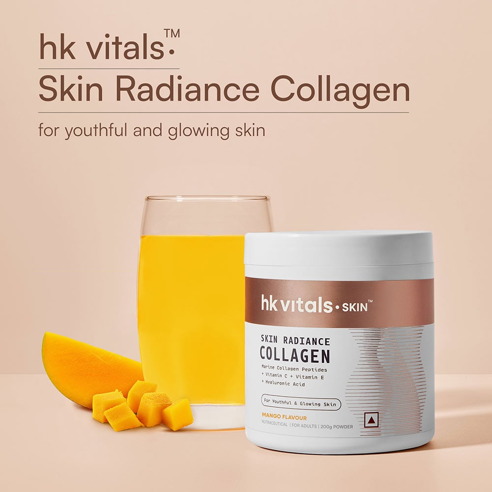 1 - HK Vitals Skin Radiance Collagen,  Marine Collagen  200 g  Mango