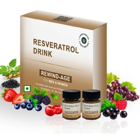 1 - CUREFOREVER Resveratrol Drink Rewind-Age,  20 Piece(s)/Pack 