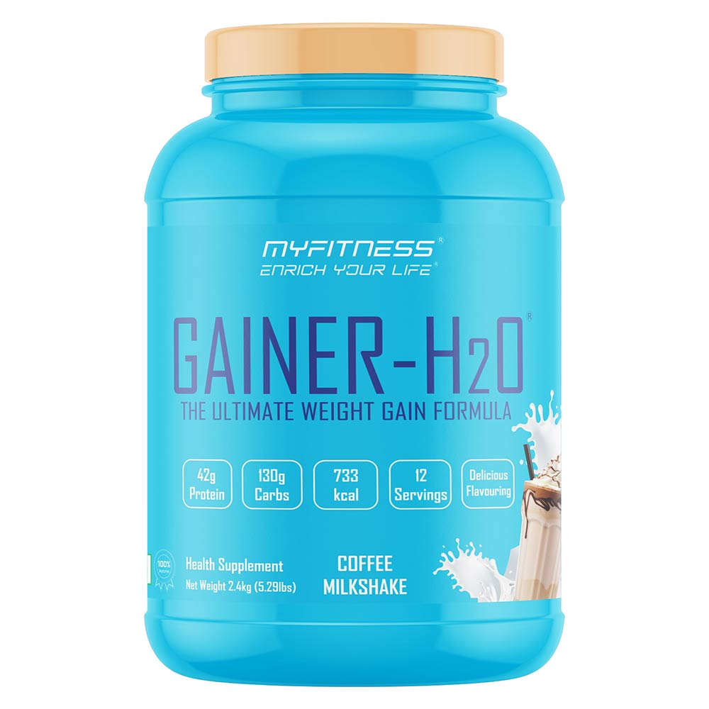 1 - Myfitness Gainer-H2O,  5.29 lb  Coffee Milkshake 