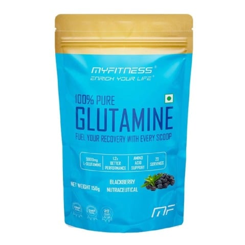 1 - Myfitness 100% Pure Glutamine,  0.33 lb  Blackberry 