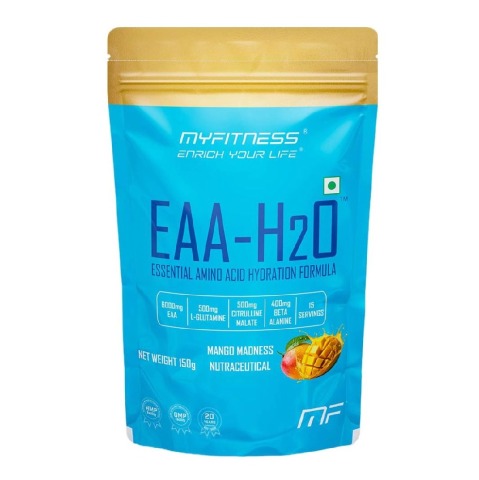 1 - Myfitness EAA-H2O,  Mango Madness  0.33 lb  15 Servings 