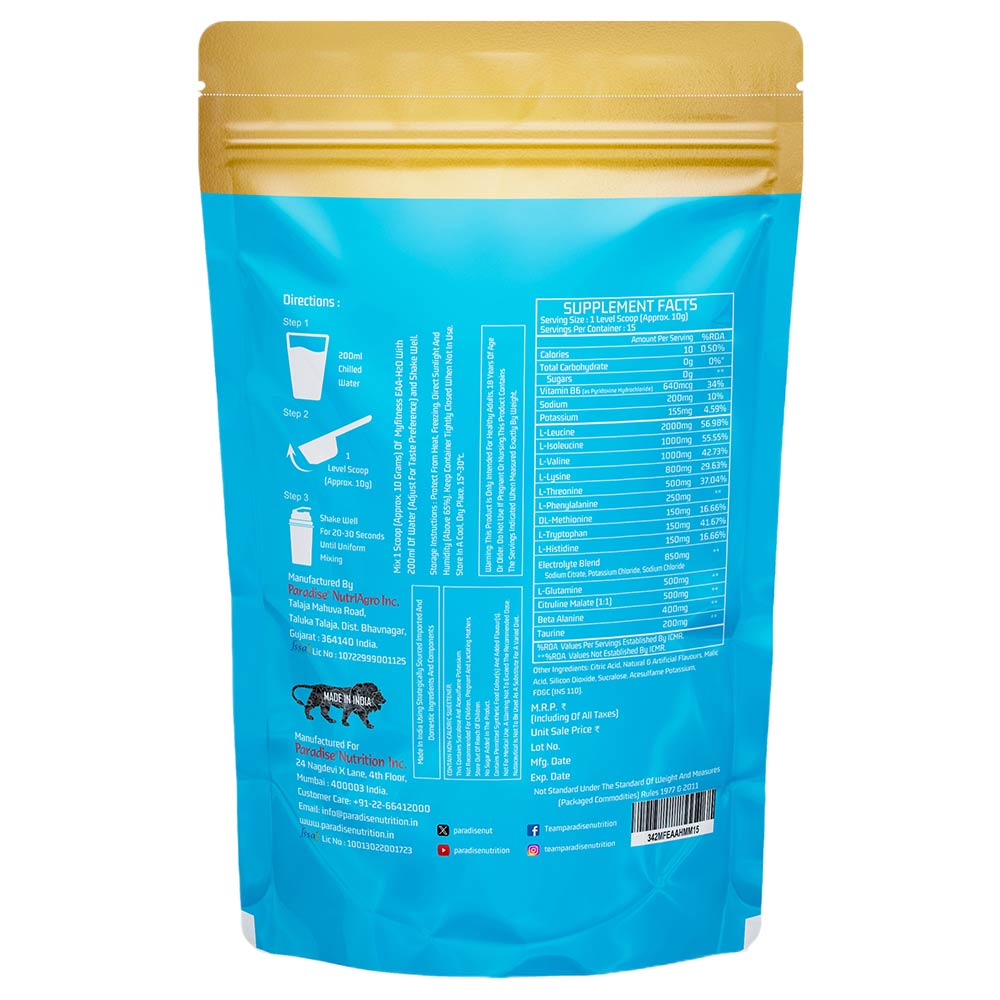 2 - Myfitness EAA-H2O,  Mango Madness  0.33 lb  15 Servings 