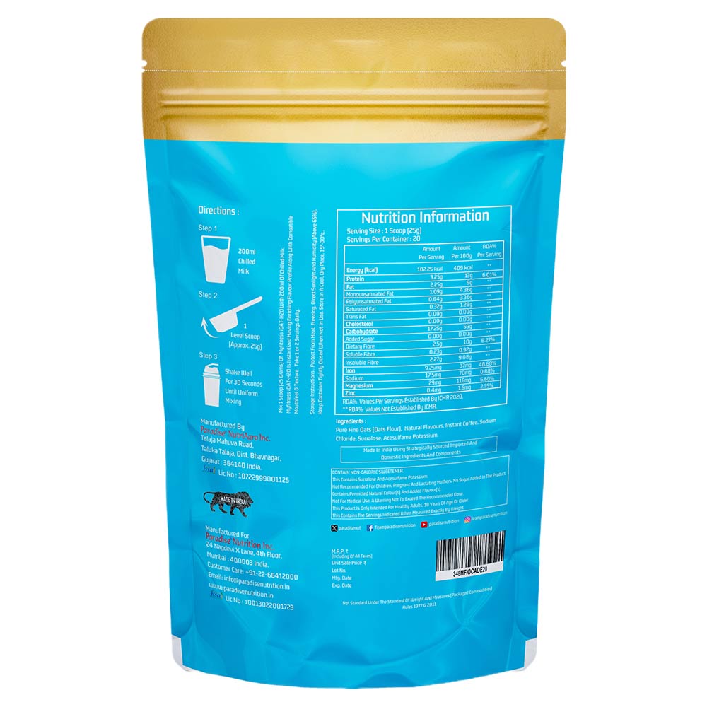 2 - Myfitness iOAT-H2O,  500 g  Cappuccino Delight 