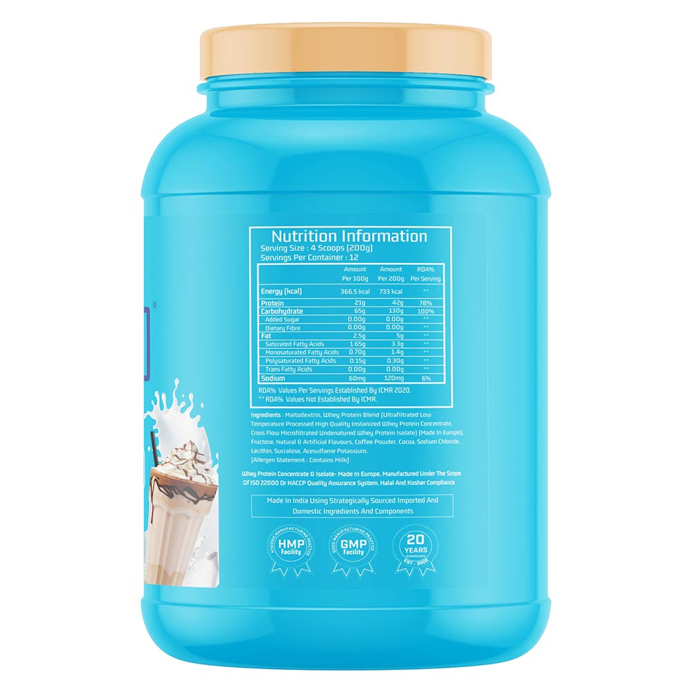 3 - Myfitness Gainer-H2O,  5.29 lb  Coffee Milkshake 