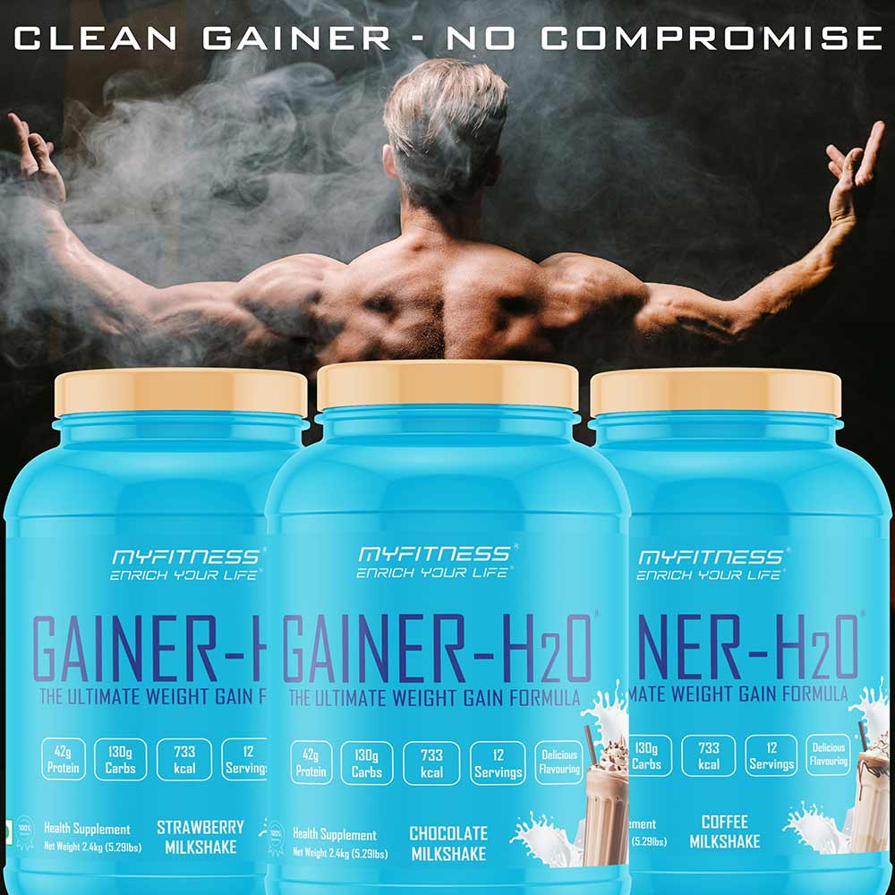 7 - Myfitness Gainer-H2O,  5.29 lb  Chocolate Milkshake 