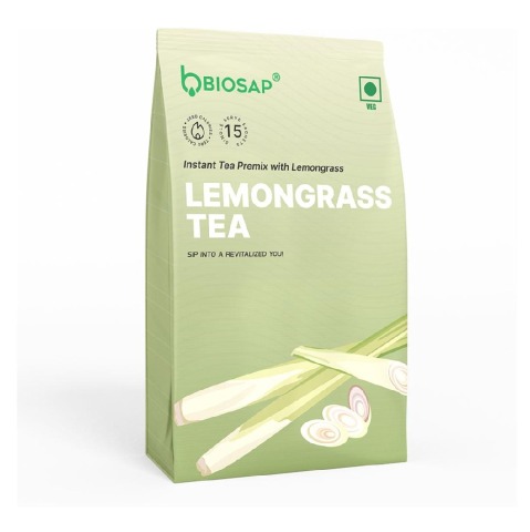 1 - BIOSAP Lemongrass Tea,  Natural  15 sachets/pack 