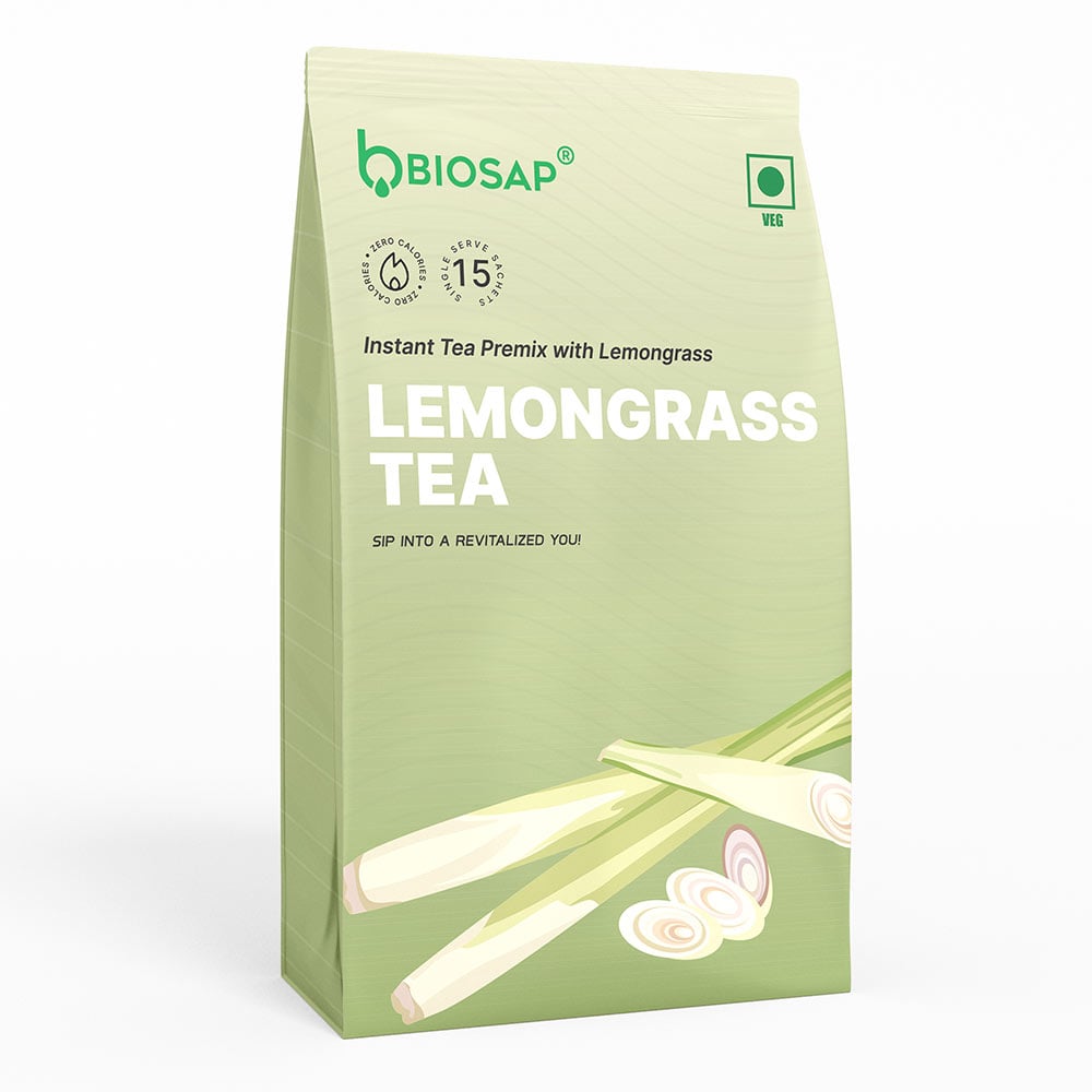 BIOSAP Lemongrass Tea, Natural 15 sachets/pack