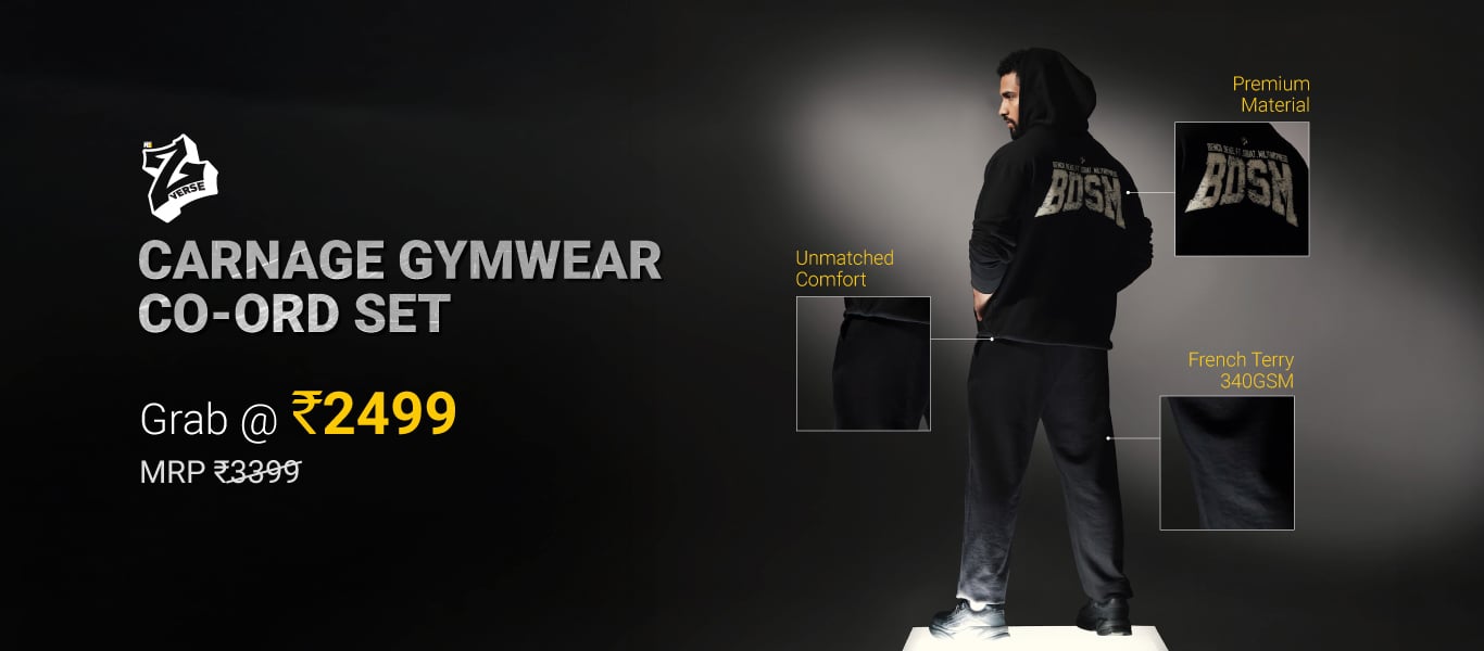 Carnage Gym Wear Co-ord Set @ 2499