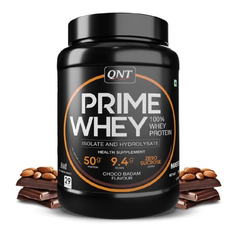 1 - QNT Prime Whey,  2.2 lb  Choco Badam 
