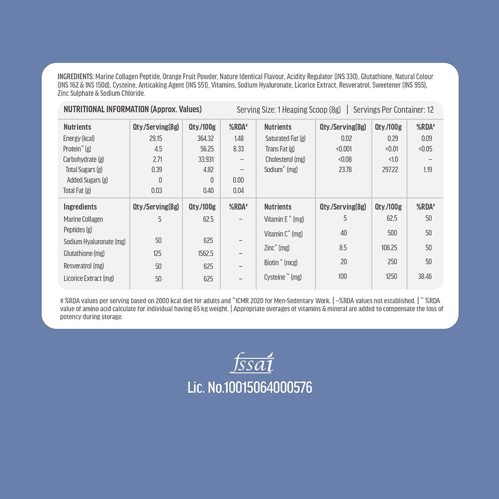 9 - HealthKart HK Vitals Collagen for Men,  100 g  Watermelon