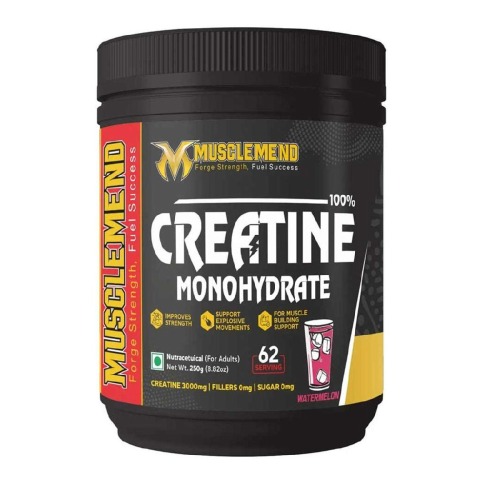 1 - Musclemend 100% Creatine Monohydrate,  Watermelon  0.55 lb 