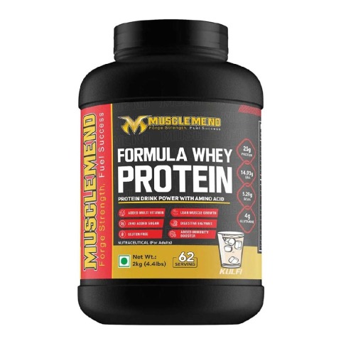 1 - Musclemend Formula Whey Protein,  4.4 lb  Kulfi 