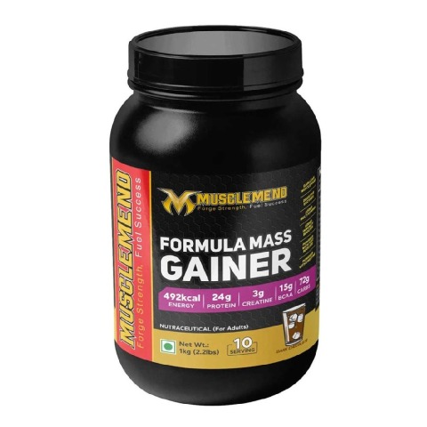 1 - Musclemend Formula Mass Gainer, 2.2 lb Dark Chocolate