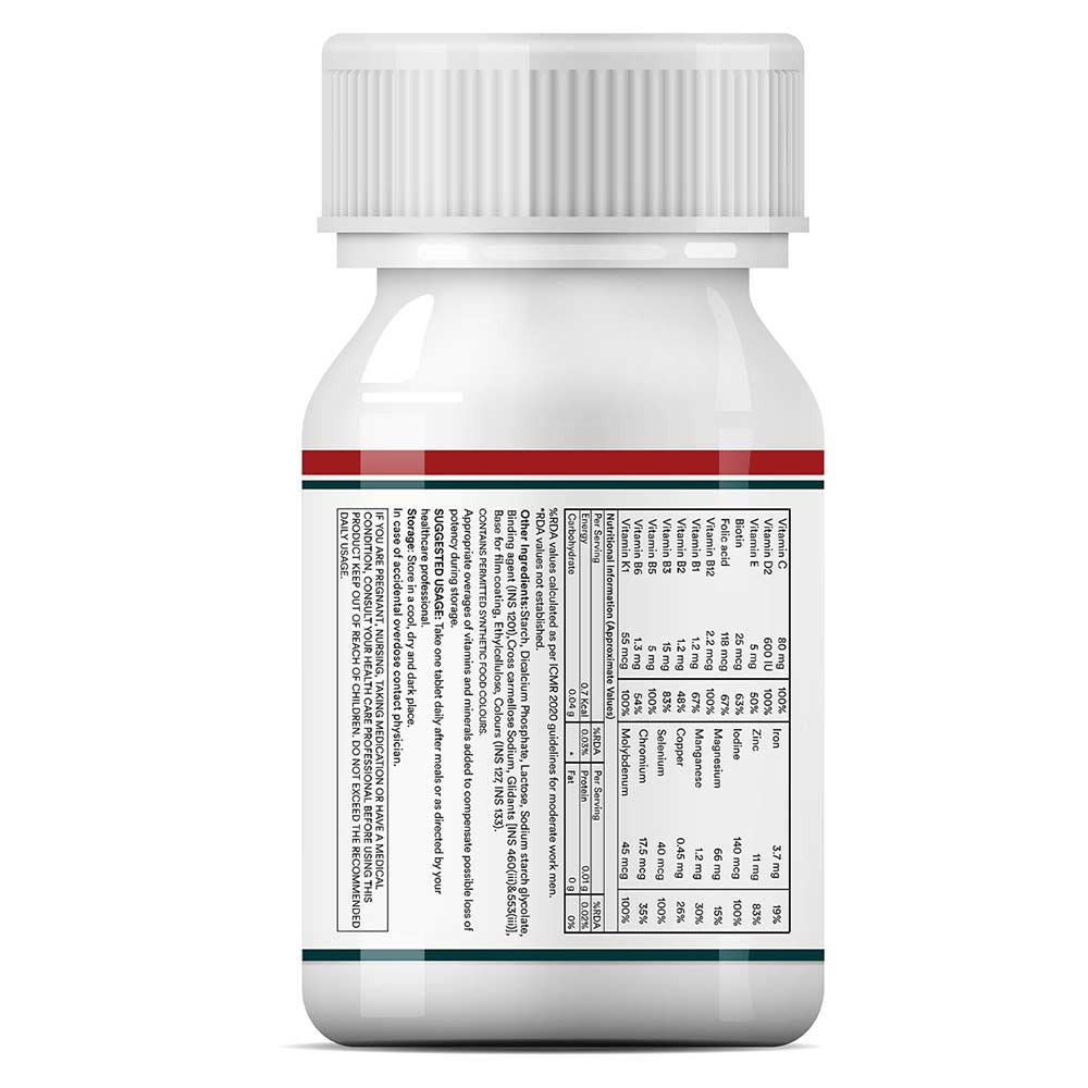 2 - INLIFE Multivitamin for Men,  60 tablet(s)  Unflavoured 