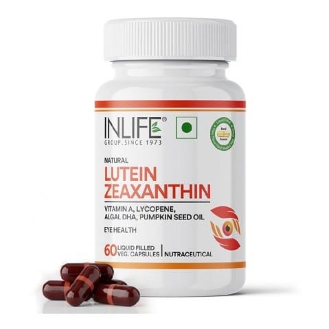 1 - INLIFE Lutein Zeaxanthin,  60 veggie capsule(s) 