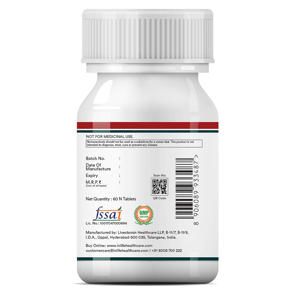 7 - INLIFE Multivitamin for Men,  60 tablet(s)  Unflavoured 