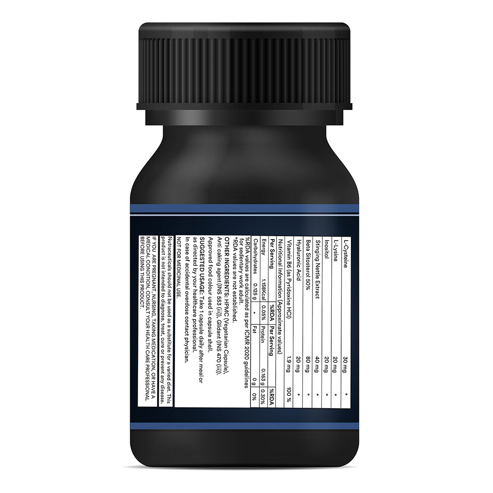 3 - INLIFE Biotin,  60 veggie capsule(s)  Unflavoured 