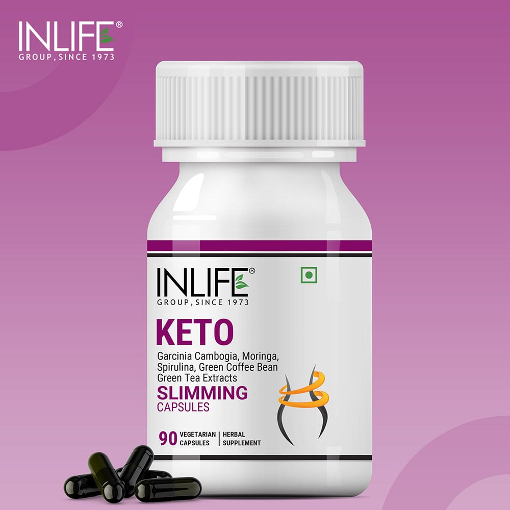2 - INLIFE Keto Slimming,  90 capsules  Unflavoured 
