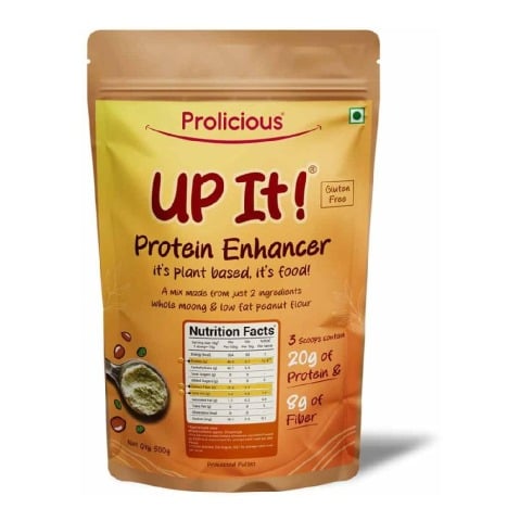 1 - Prolicious UP It Natural Protein Enhancer,  1.1 lb  Unflavoured 