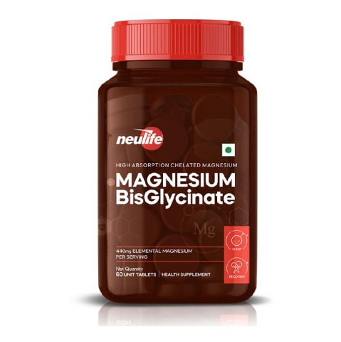 1 - Neulife Magnesium BisGlycinate,  Unflavoured  60 tablet(s) 