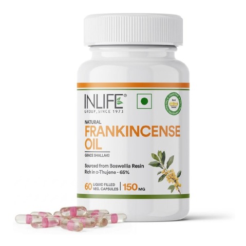 1 - INLIFE Frankincense Oil, 60 capsules