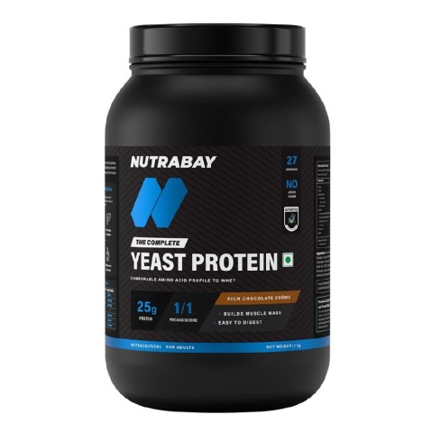 2 - Nutrabay Yeast Protein,  2.2 lb  Rich Chocolate Creme 