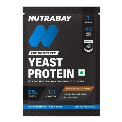 2 - Nutrabay Yeast Protein,  0.079 lb  Rich Chocolate Creme 