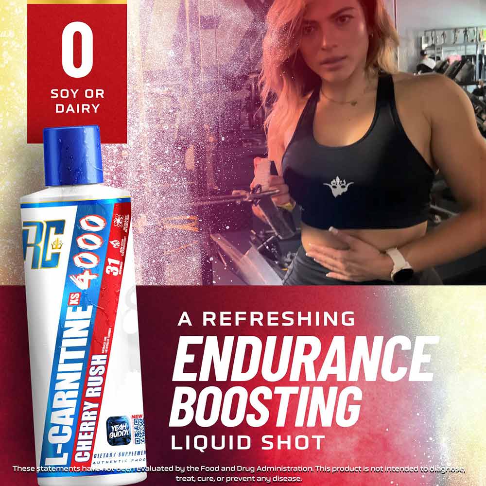 3 - Ronnie Coleman L-Carnitine XS 4000,  465 ml  Cherry Rush 