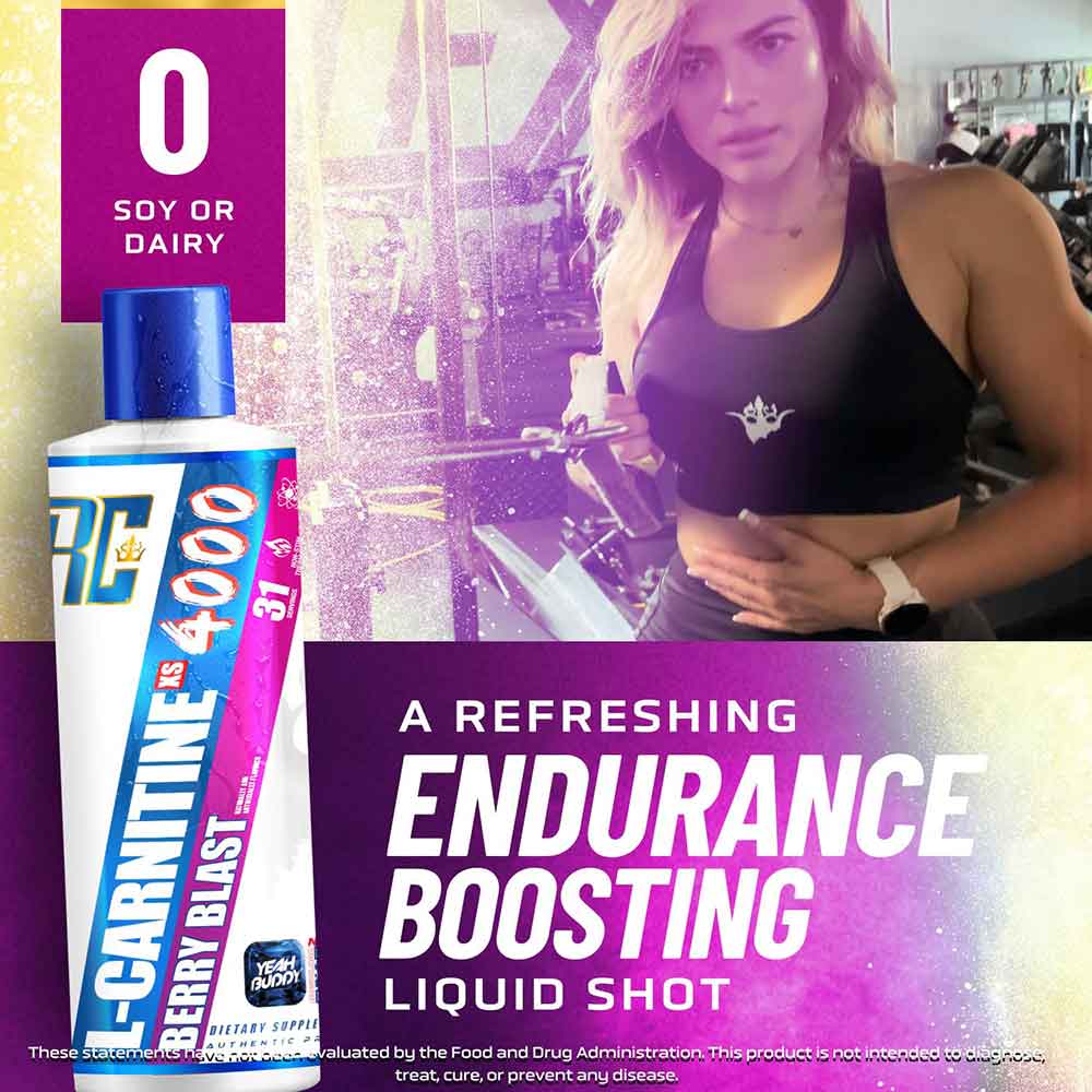 2 - Ronnie Coleman L-Carnitine XS 4000,  465 ml  Berry Blast 