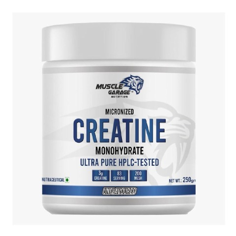 10-(3 - Muscle Garage Creatine,  Unflavoured  0.55 lb 