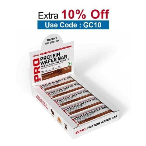 GNC Pro Performance Protein Wafer Bar,  10 bar(s)  Chocolate 