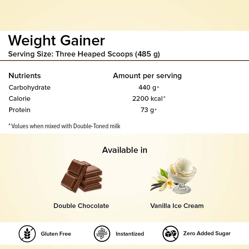 2 - GNC Pro Performance Weight Gainer,  4.4 lb  Vanilla Ice Cream 