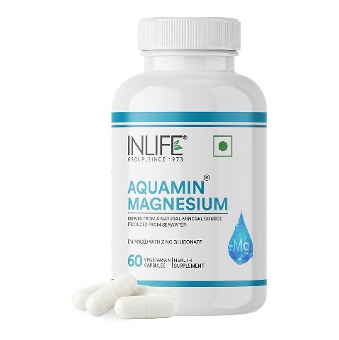1 - INLIFE Aquamin Magnesium,  Unflavoured  60 veggie capsule(s) 