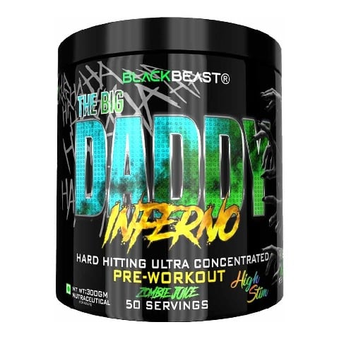 1 - BLACK BEAST The Big Daddy Inferno Pre-Workout,  0.66 lb  Zombie Juice 