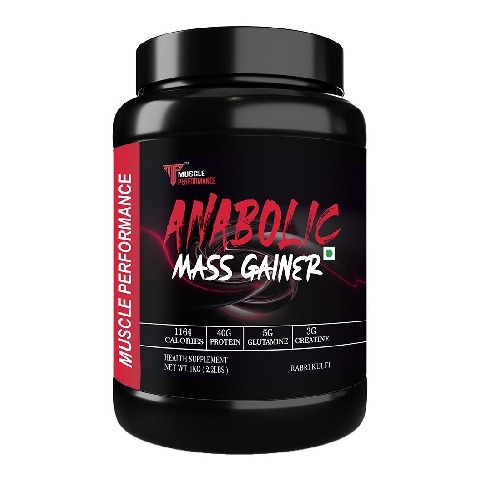 1 - Muscle Performance Anabolic Mass Gainer,  2.2 lb  Rabri Kulfi 
